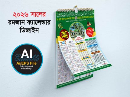 Ramadan Calendar-রমজান ক্যালেন্ডার ডিজাইন