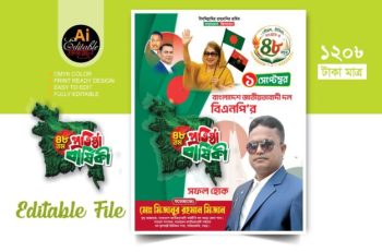 বিএনপির প্রতিষ্ঠা বার্ষিকী পোষ্টার 2026 / BNP Protisthabarsiki Poster 2026